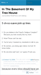 Mobile Screenshot of inthebasementofmytreehouse.wordpress.com