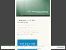 Tablet Screenshot of inthebasementofmytreehouse.wordpress.com