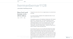 Desktop Screenshot of hermanbernar1128.wordpress.com