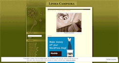 Desktop Screenshot of linhacampeira.wordpress.com