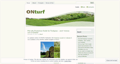 Desktop Screenshot of onturf.wordpress.com