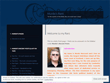 Tablet Screenshot of murdomacleod.wordpress.com