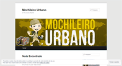 Desktop Screenshot of mochileirourbano.wordpress.com