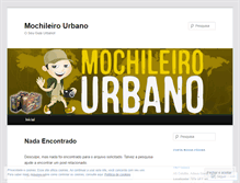 Tablet Screenshot of mochileirourbano.wordpress.com