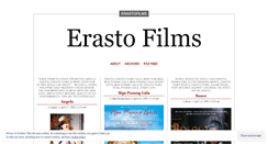 Desktop Screenshot of erastofilms.wordpress.com