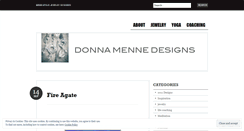 Desktop Screenshot of donnamennedesigns.wordpress.com
