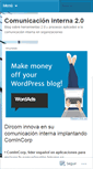 Mobile Screenshot of comincorp.wordpress.com