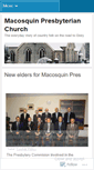 Mobile Screenshot of macosquinpres.wordpress.com