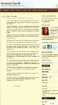 Mobile Screenshot of amandacarroll.wordpress.com