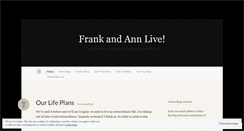 Desktop Screenshot of frankannlive.wordpress.com