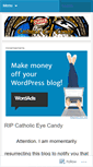 Mobile Screenshot of cathcandy.wordpress.com