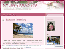 Tablet Screenshot of mylifesjourneys.wordpress.com