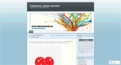 Desktop Screenshot of creativestore.wordpress.com