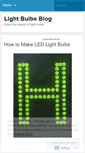 Mobile Screenshot of lightbulbs365.wordpress.com