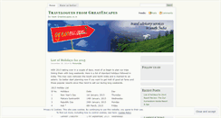 Desktop Screenshot of greatescapesindia.wordpress.com