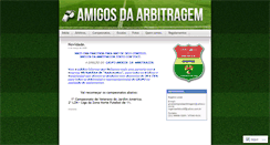 Desktop Screenshot of amigosdaarbitragem.wordpress.com