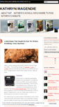 Mobile Screenshot of kathrynmagendie.wordpress.com
