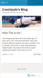 Mobile Screenshot of coachjudo.wordpress.com