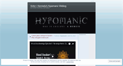 Desktop Screenshot of hypomanic.wordpress.com