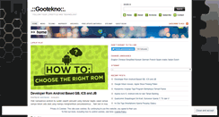 Desktop Screenshot of gootekno.wordpress.com