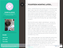 Tablet Screenshot of jonnelledge.wordpress.com