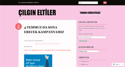 Desktop Screenshot of cilgineltiler.wordpress.com