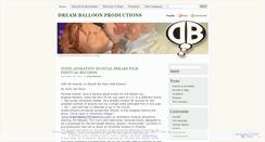 Desktop Screenshot of dreamballoon.wordpress.com