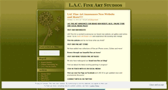 Desktop Screenshot of lacfineart.wordpress.com