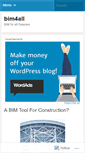 Mobile Screenshot of bim4all.wordpress.com
