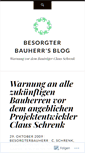 Mobile Screenshot of besorgterbauherr.wordpress.com