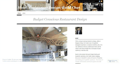 Desktop Screenshot of hotelrestobuild.wordpress.com