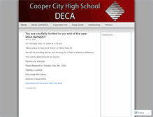 Tablet Screenshot of cchsdeca.wordpress.com