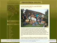 Tablet Screenshot of phototreksemenanjung.wordpress.com