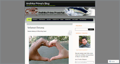Desktop Screenshot of andhikaprima.wordpress.com