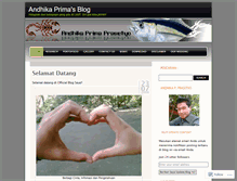 Tablet Screenshot of andhikaprima.wordpress.com