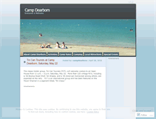 Tablet Screenshot of campdearborn.wordpress.com