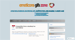 Desktop Screenshot of emoticonsgifszone.wordpress.com