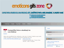 Tablet Screenshot of emoticonsgifszone.wordpress.com