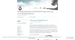 Desktop Screenshot of infolinux.wordpress.com