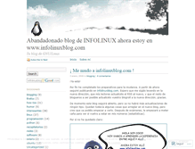 Tablet Screenshot of infolinux.wordpress.com