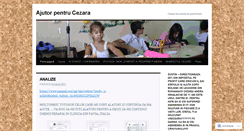 Desktop Screenshot of ajutorpentrucezara.wordpress.com