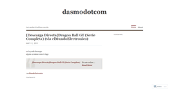 Desktop Screenshot of dasmodotcom.wordpress.com