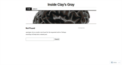 Desktop Screenshot of claysgray.wordpress.com