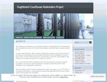 Tablet Screenshot of oughterardcourthouse.wordpress.com