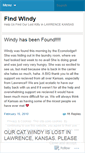 Mobile Screenshot of findwindy.wordpress.com