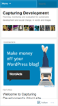 Mobile Screenshot of capturingdevelopment.wordpress.com
