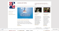 Desktop Screenshot of lecturasdecolina.wordpress.com