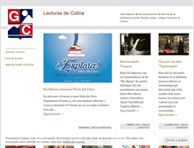 Tablet Screenshot of lecturasdecolina.wordpress.com