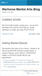 Mobile Screenshot of elitemartialartsonline.wordpress.com