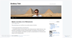 Desktop Screenshot of endlesstrek.wordpress.com